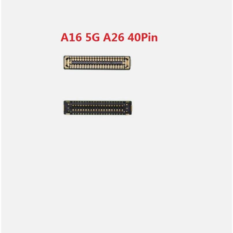 2X สําหรับ Samsung Galaxy A16 A16 5G A26 40pin จอแสดงผล LCD หน้าจอ FPC Connector