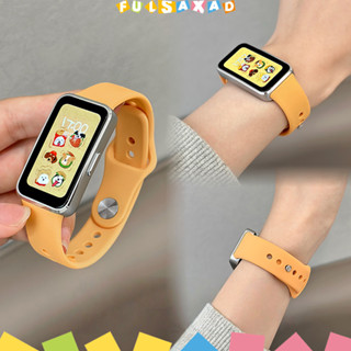 สายรัดยางซิลิโคน for Smartwatch Huawei Band 10/9/8/NFC สายนา…