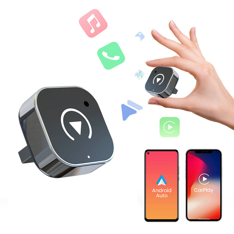 การเชื่อมต่อเครื่องในรถยนต์ Carplay Box Wired To Wireless Car Carplay Wireless Adapter