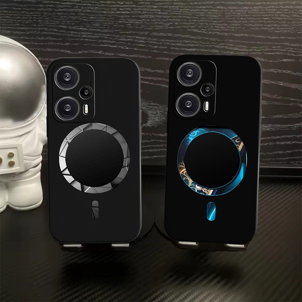 HP Poco F5 F4 F3 F1 Silicone - Phone Protector - Round Motif - Bumper - Cool Case - Best Selling Cas