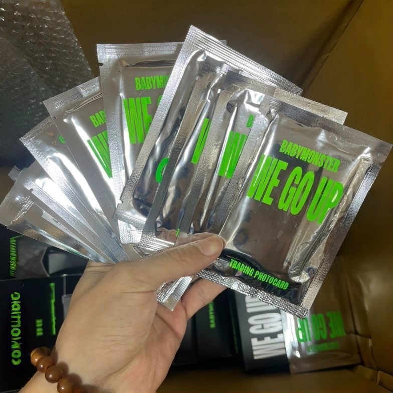 Baby babymonster baby monster mini2 การ์ดสุ่มแฟลช Baby Monster Mini 2 wegoup สินค้าการ์ดสุ่มที่ยังไม