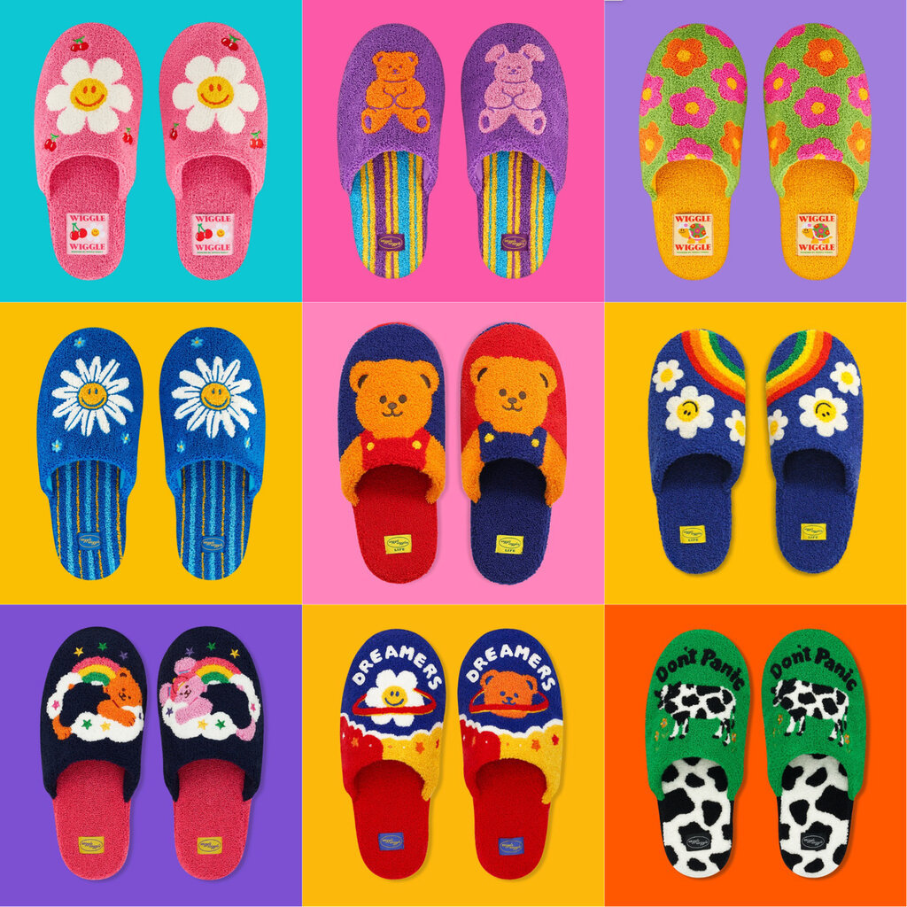 Wiggle Terry Home Slipper 27cm. / รองเท้าใส่ในบ้าน