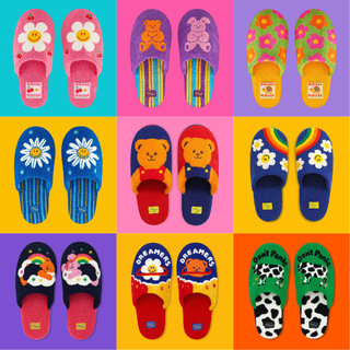Wiggle Terry Home Slipper 27cm. / รองเท้าใส่ในบ้าน