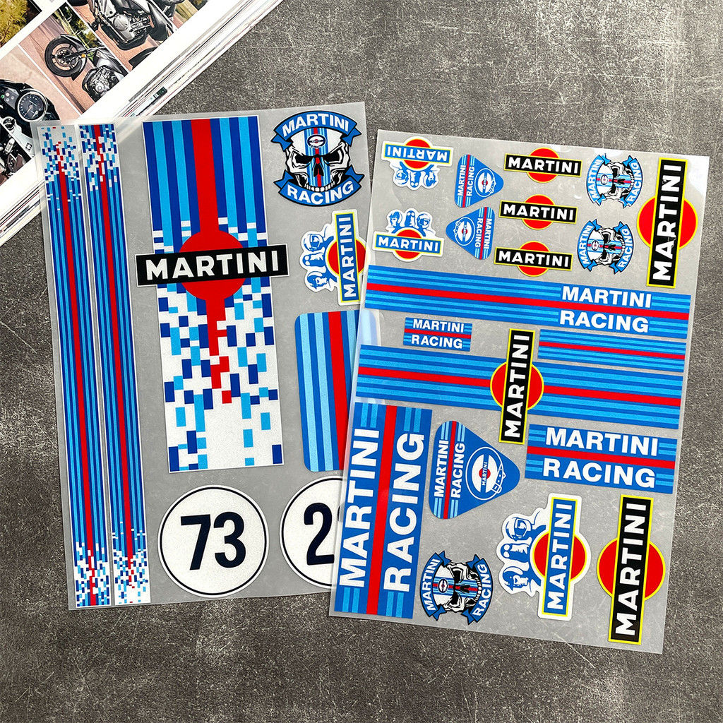 สําหรับ MARTIN สติกเกอร์รถ Motocross Racing Off-road แล็ปท็อปสติกเกอร์รถจักรยานยนต์หมวกนิรภัย PVC Decal สําหรับ Love Old School LANCIA ราคา ถูกที่สุด ดีลบีเคเค แกลเลอรีภาพที่ 4