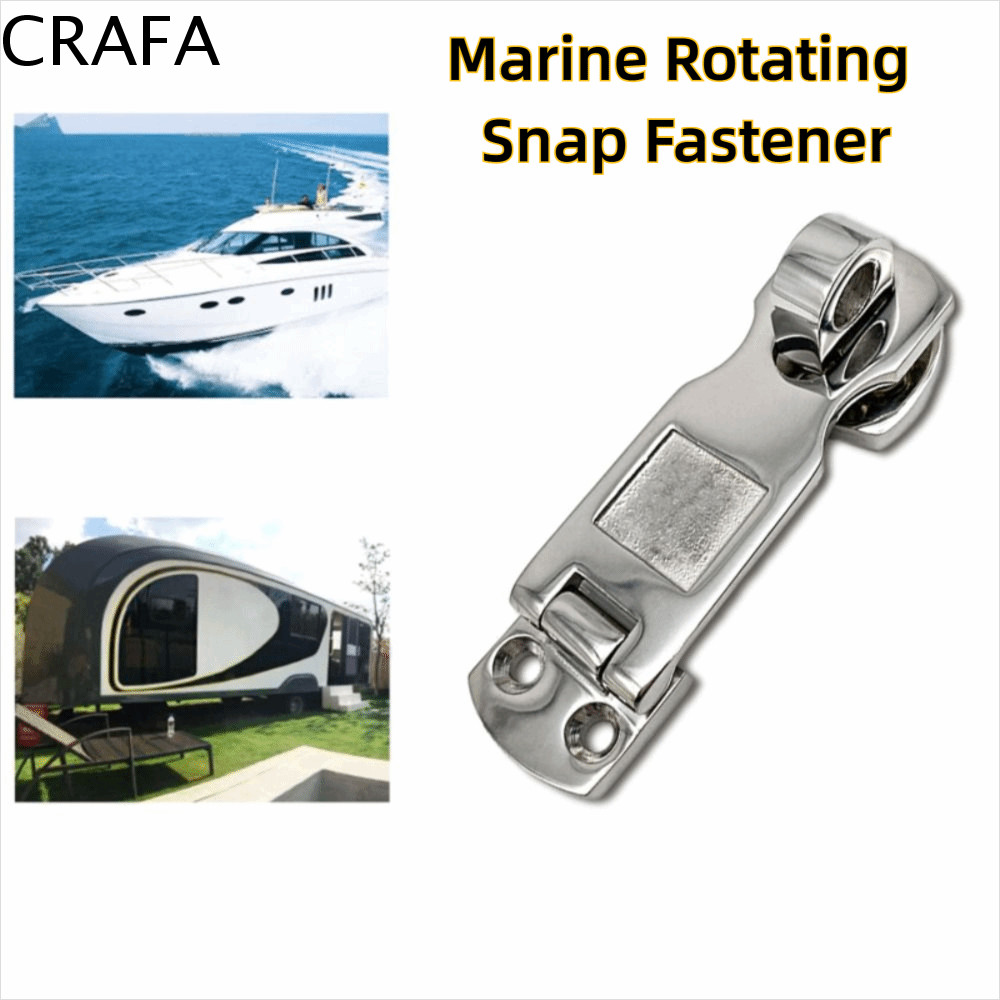 CRAFA Marine Boat Accessories, Heavy Duty Slide Barrel Bolt Yacht Accessories, Boat Hooks Boat Locke