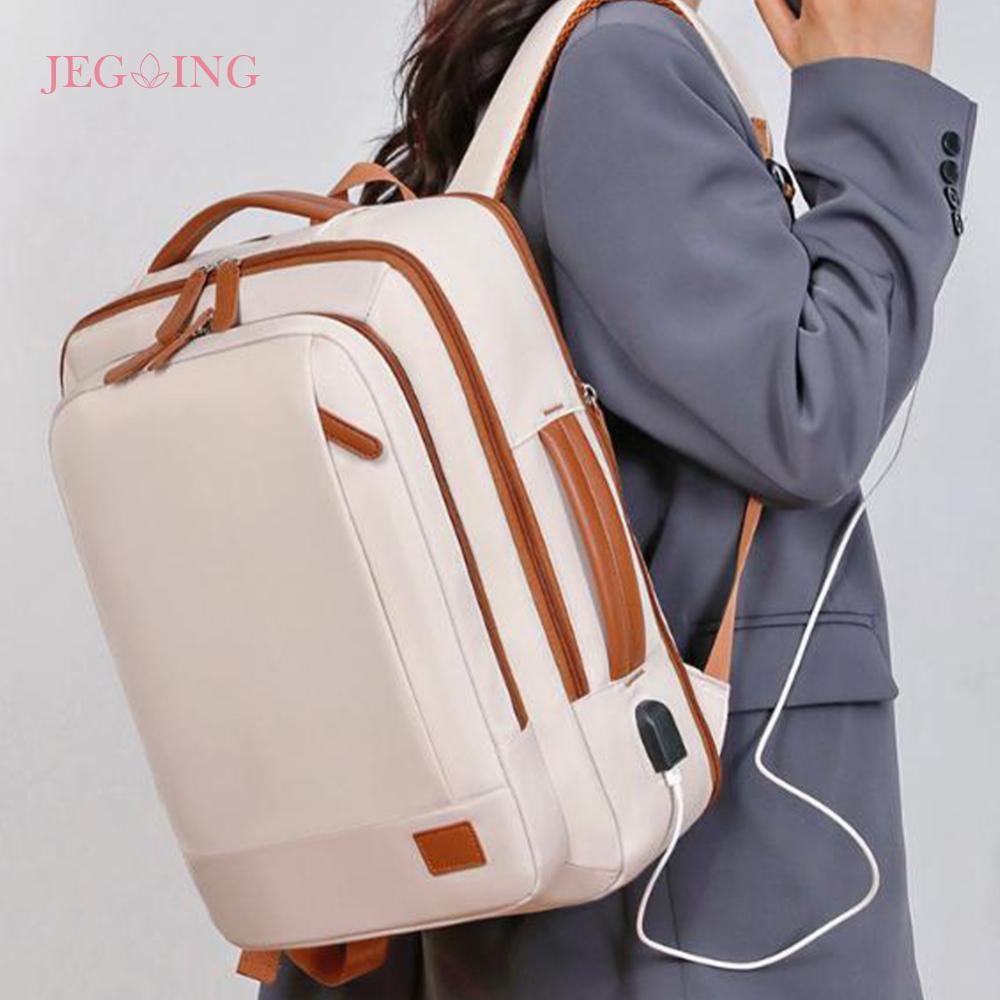 กระเป๋าเป้ Oxford Travel สำหรับงานออฟฟิศและมหาวิทยาลัย ปริมาณเก็บของเยอะ มาพร้อมพอร์ตชาร์จอุปกรณ์ USB