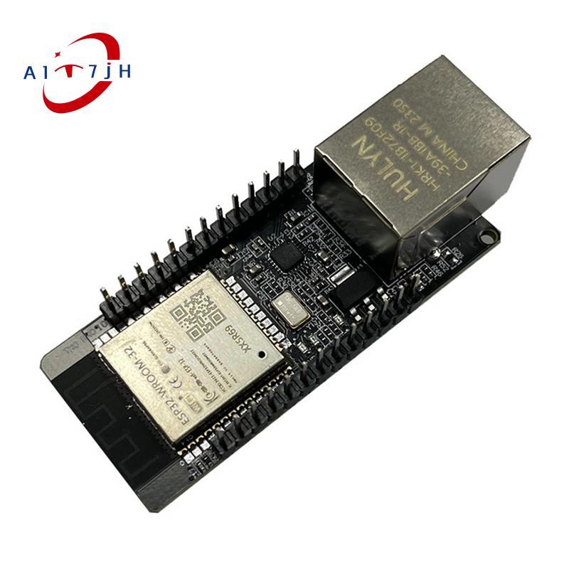 [ใหม่ A7]WT32-ETH01 ESP32 โมดูลไร้สายพอร์ตอนุกรมเครือข่ายบลูทูธ + WiFi Combo Gateway Module WT32 ETH