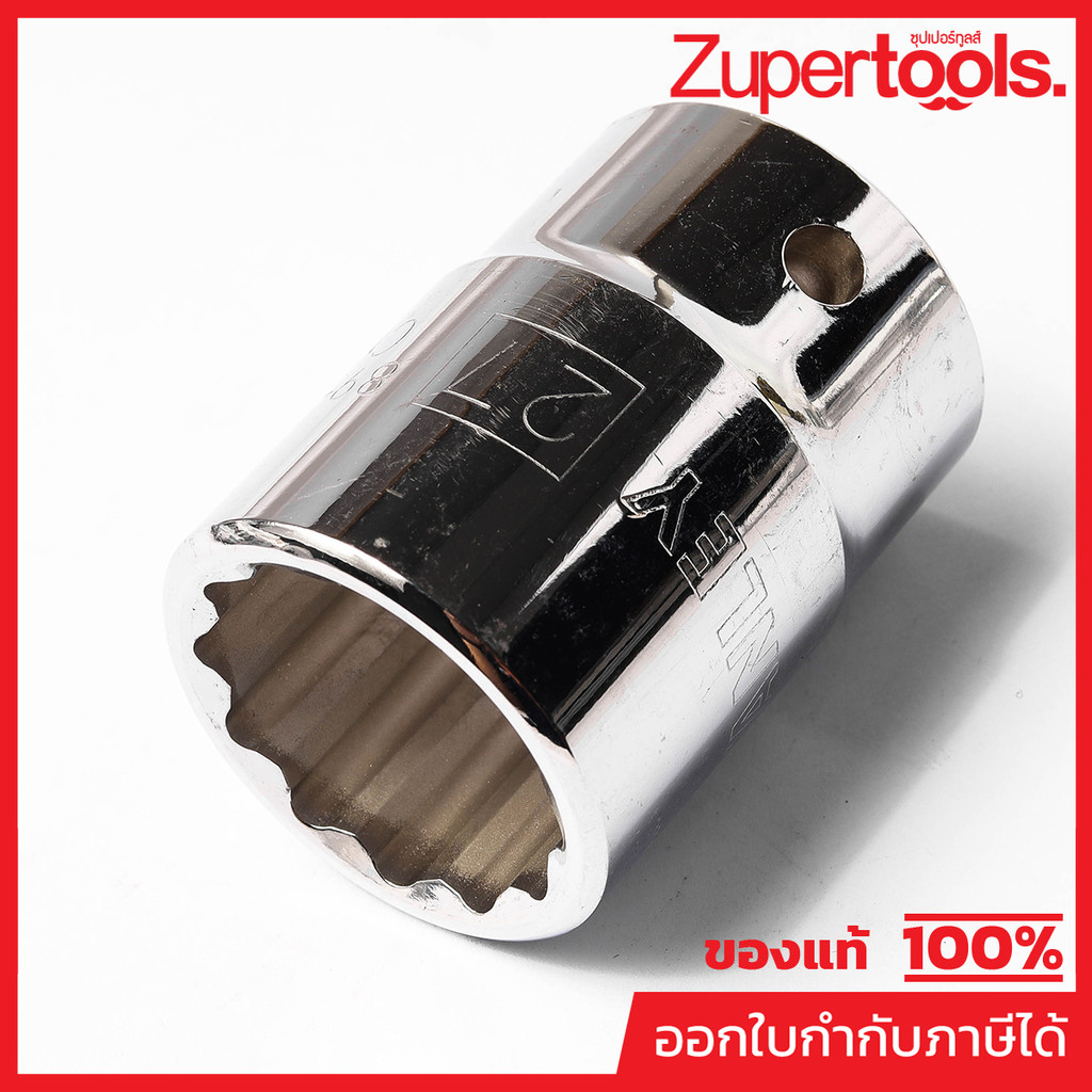 89-627 ลูกบ็อกสั้น 12เหลี่ยม 3/4"เบอร์27