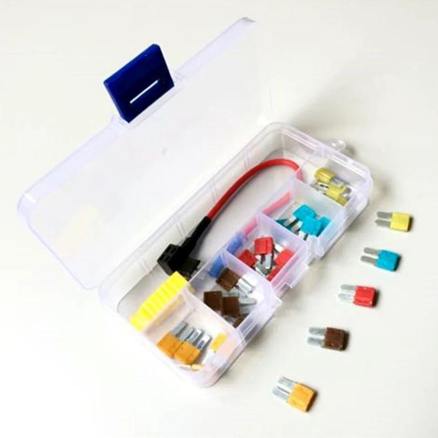 Add-A-Circuit Blade Style Micro2 In-line Fuse Holder Fuse Tap Fuse Puller & Micro2 Fuse Set