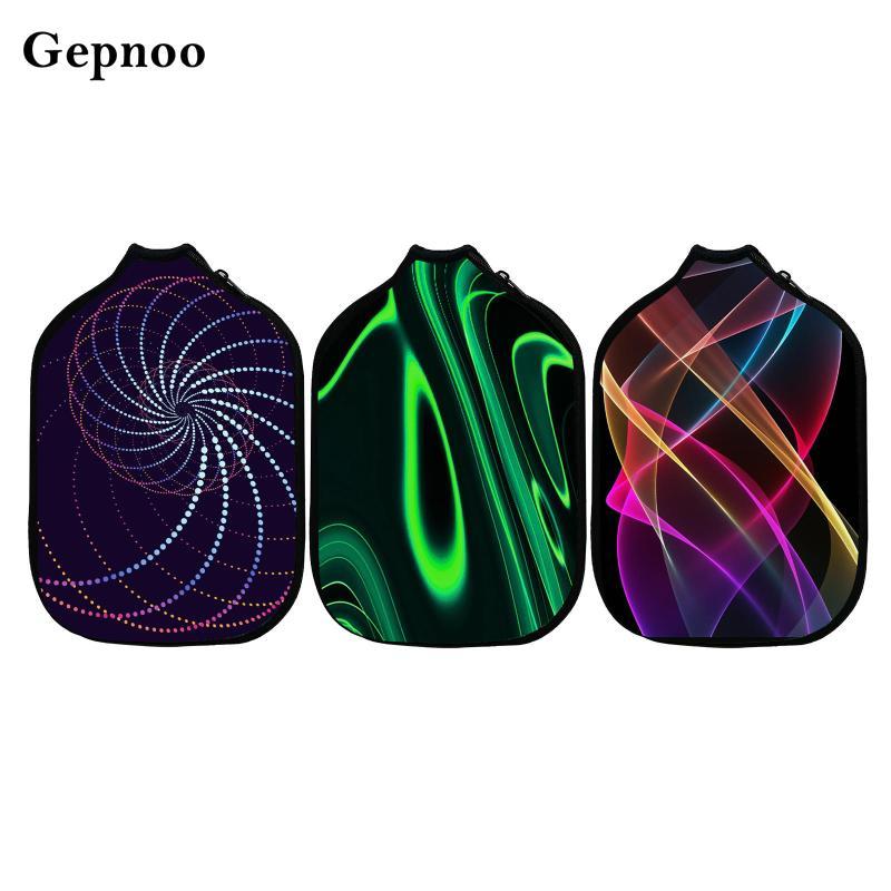 Gepnoo 2x Pickleball Paddle Cover Pickleball Racket Protector Sleeve Pouch Case