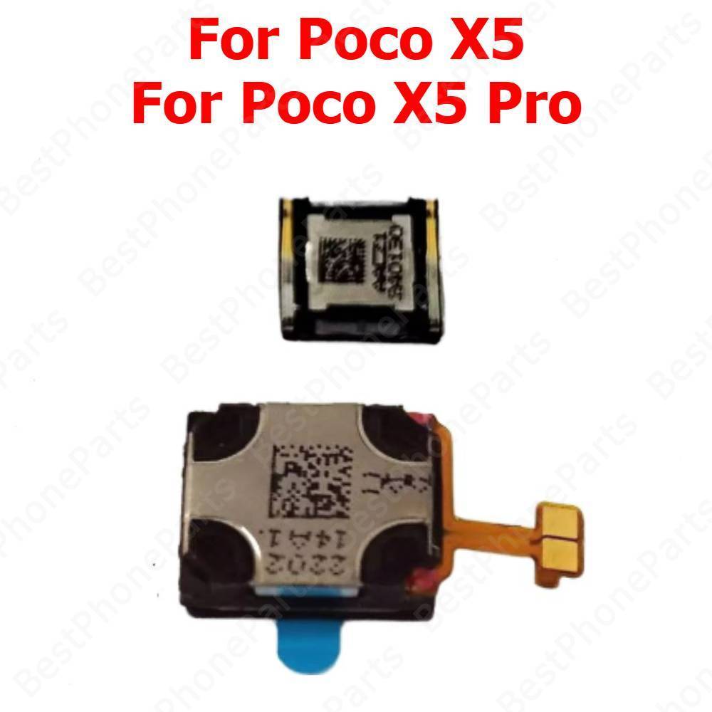ลําโพงหูด้านบนสําหรับ Xiaomi Poco X5 Pro PocoX5 X5Pro Earspeaker หูฟังเสียงหูฟังโทรศัพท์มือถืออะไหล่