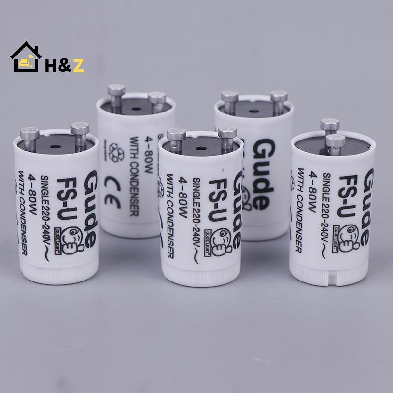 Kaleidoscope 5 ชิ้น/เซ็ตเดี่ยว 220 V-250 V 4-80 W โคมไฟเรืองแสง Starter FS-U S2 TL Starter หลอดฟิวส์