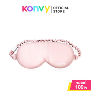 Konvy Natural Silk Sleep Mask 3D-Shaped คอนวี่ ผ้าปิดตาผ้าไห…
