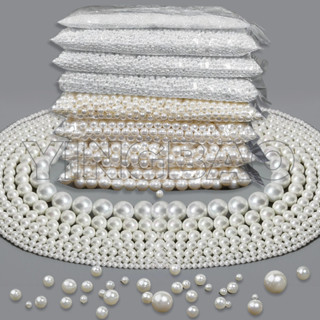 ABS Spacer Beads ขนาด 3-20 มม. ใช้งานได้หลากหลายในงานDIYและเ…