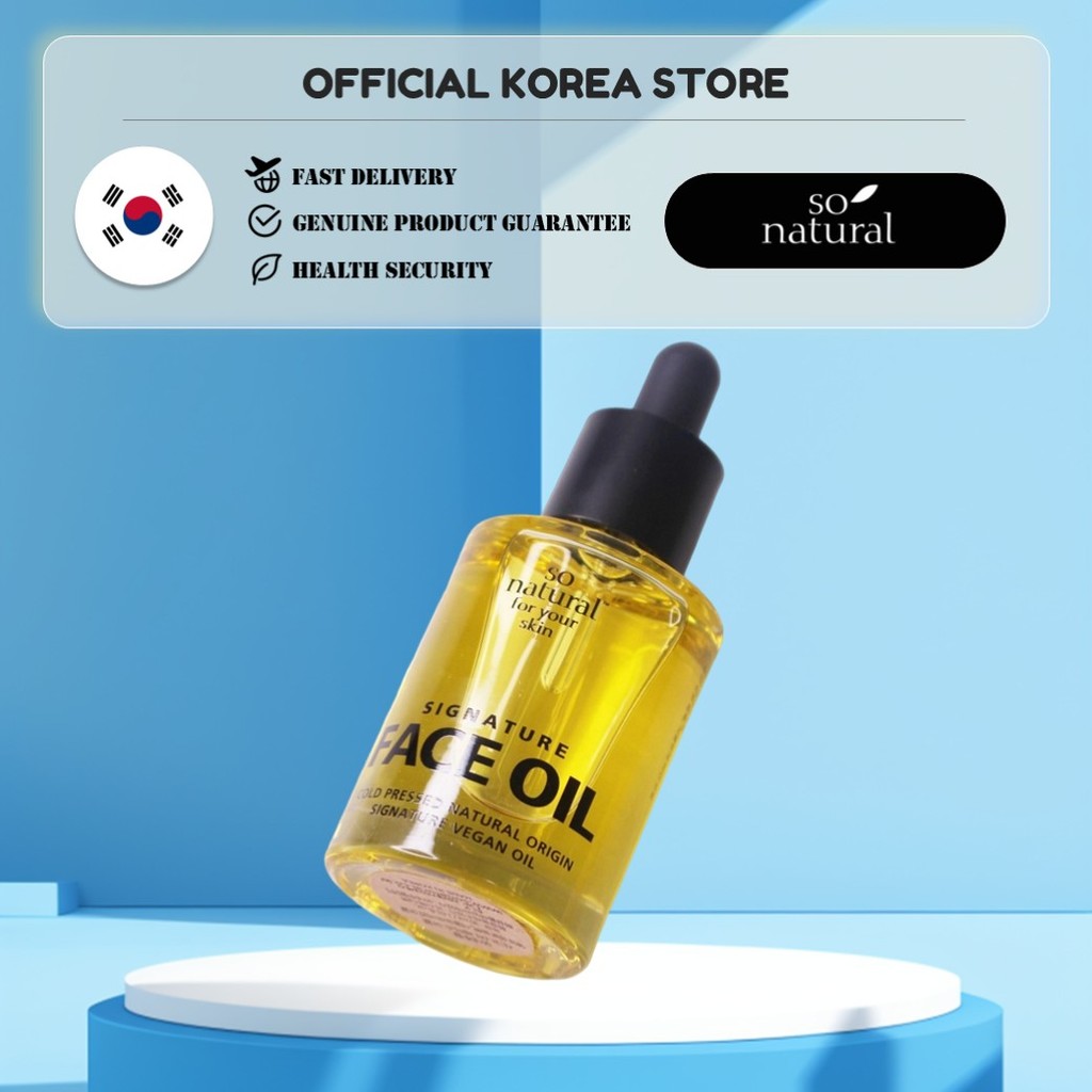 [SO NATURAL] SIGNATURE FACE OIL 30ml / จากเกาหลี