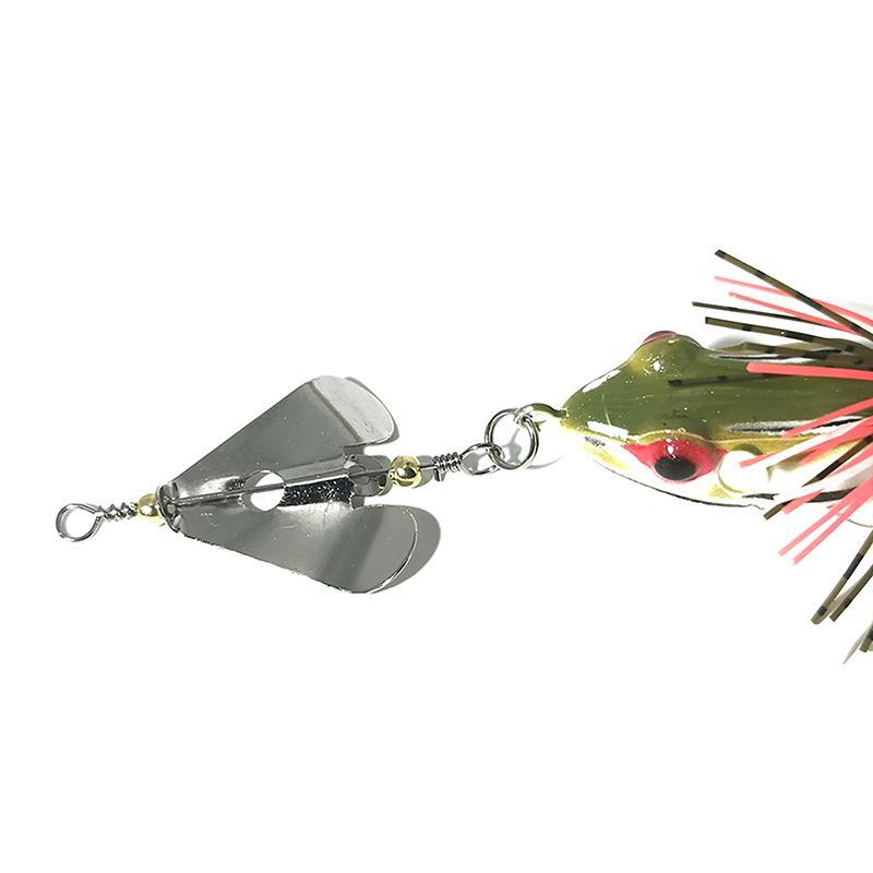 F3TH Cross-Border ขายร้อนใหม่ 4.5 ซม.10.3g ประเทศไทยลม Hard เหยื่อ Thunder กบ Wind Leaf Road Runner 