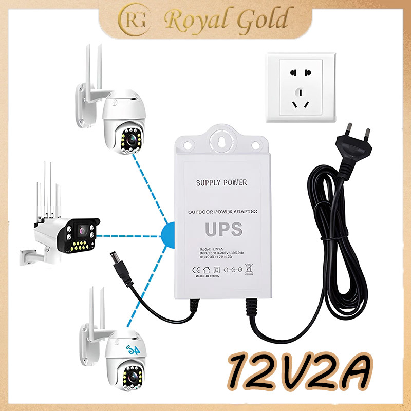 Ups 3600mAH Ups Mini 12v สําหรับ Wifi Ups Mini 12 โวลต์ Ups Wifi Ups Cctv Ups Dc Mini Ups 12V2A