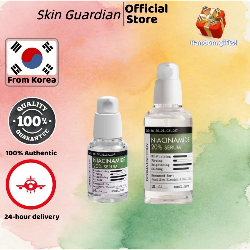 [Dermafactory] 20% Serum, 30ml/20% Pure Serum, 80ml# กระชับและเรียบเนียนของรูขุมขนที่ขยายใหญ่ขึ้น Barrier-Strengthening