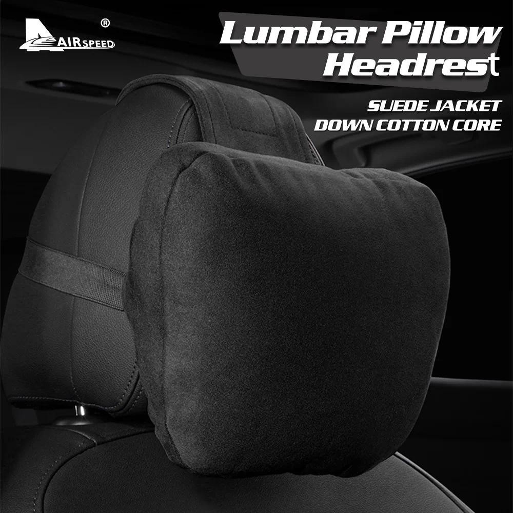 AIRSPEED รถหมอนรถคอสนับสนุน Lumbar Support Universal สําหรับ BMW E46 E90 E60 E36 E39 E92 F30 F10 F07