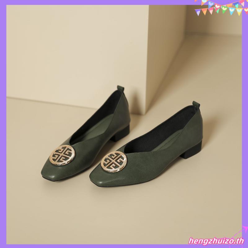 LA BELLA รองเท้าคัชชูหนังแกะ  รุ่น LB AMORE QUEEN FLATS - FORMAL