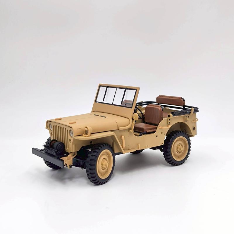 รถบังคับ U.S. Willys RC Simulation Off-Road Car 1:14 2.4G 4WD HG4-58