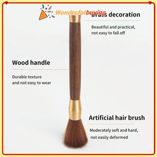 WBTH เครื่องบดกาแฟแปรงทําความสะอาดด้ามไม้เครื่องชงกาแฟแปรงทํ…