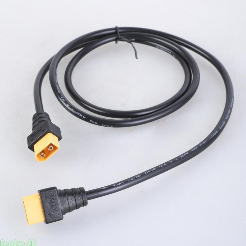 รู้สึกว่า xt60 ถึง xt60 สายเคเบิลอะแดปเตอร์ xt60 ชายกับชายหญิงกับหญิงตัวเชื่อมต่อสายเคเบิล
