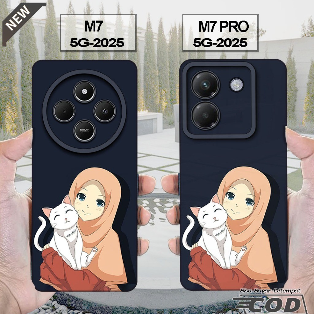 เคส Xiaomi POCO M7 2025 - เคส POCO M7 PRO 2025 _เคสซิลิโคนสีดําใสสุดเท่ softcase