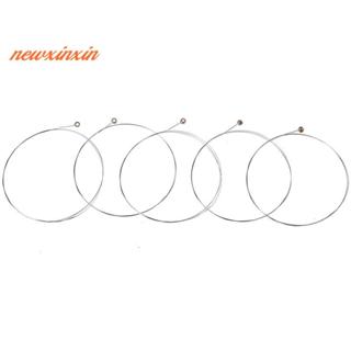 [NT-t] สายเหล็กโทน 5 ชิ้น E-1 สําหรับกีตาร์โปร่ง [ใหม่]