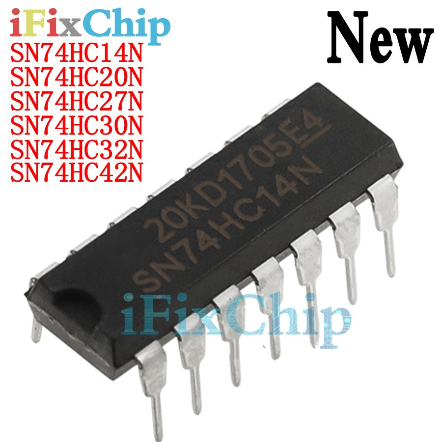 5pcs SN74HC14N DIP-14 74HC14N 74HC14 SN74HC20N SN74HC27N SN74HC30N SN74HC32N SN74HC42N 74HC20 74HC20