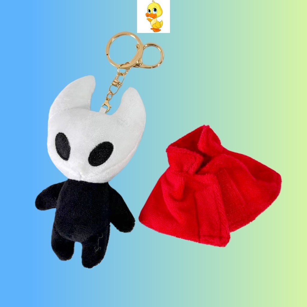 PLUS✨Hollow Knight Plushie ของเล่นน่ารัก Hornet ตุ๊กตาพวงกุญแจใหม่ Hollow Knight Silksong เกมตุ๊กตาห