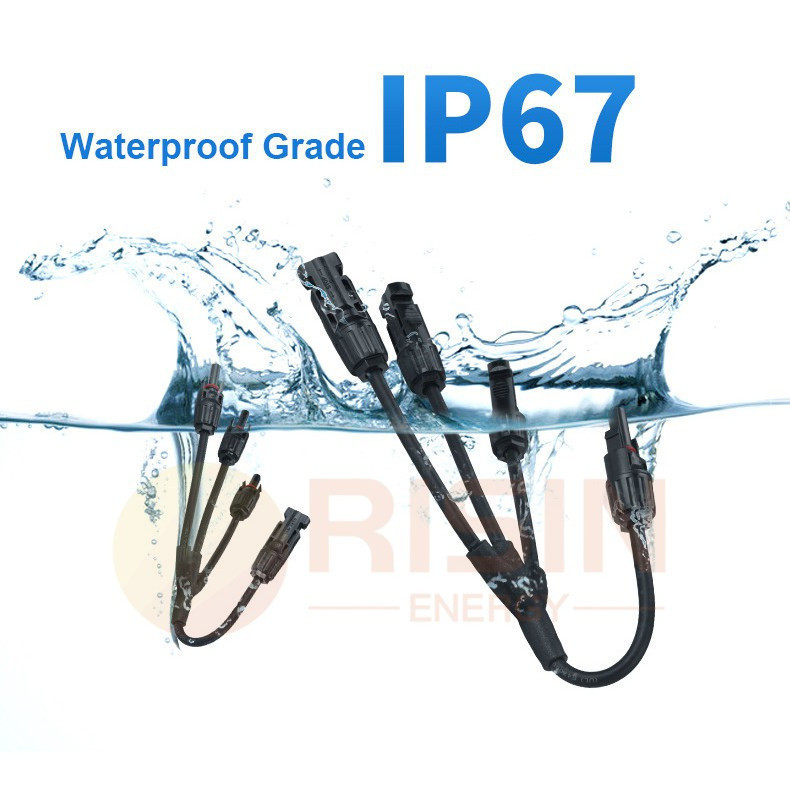 Professional Supply MC 3to1 แผงพลังงานแสงอาทิตย์ Y สาขา MC4 สาย Splitter Coupler Connectors