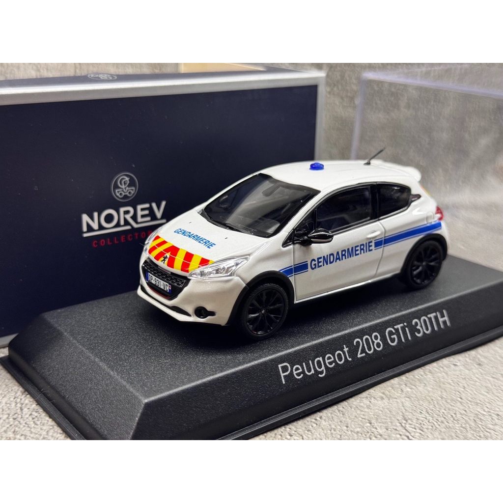 Norwell NOREV1/43 โลโก้ Peugeot208GTi 30TH 2014 Peugeot 208 แพ็คเกจเดิมใหม่เอี่ยม