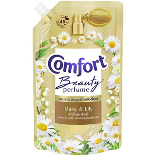 LeeMart น้ำยาปรับผ้านุ่ม คอมฟอร์ท Comfort 470ML คอมฟอท ถุงเติม คอมฟอด ปรับผ้านุ่ม บิวตี้ สีทอง ขนาด 470 มล.