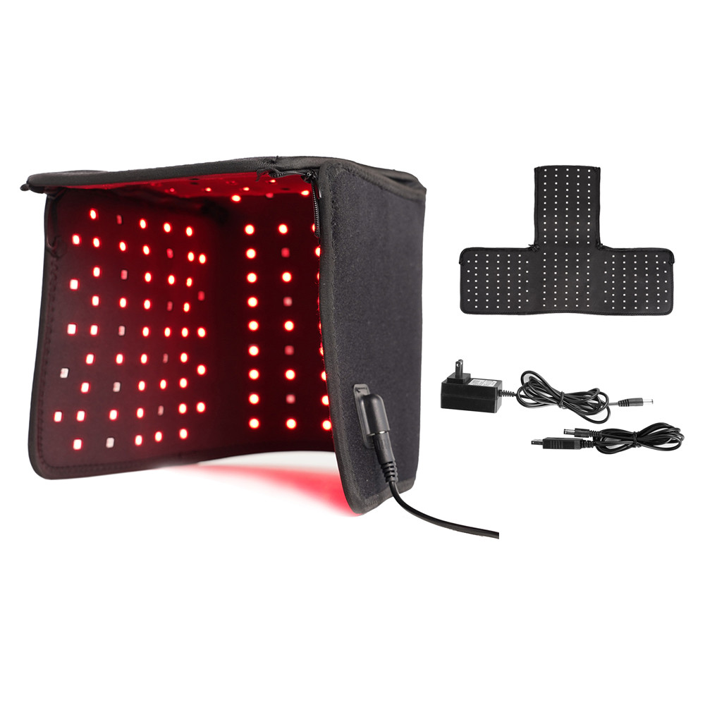 ในสต็อกความงามและผลิตภัณฑ์ดูแลส่วนบุคคลหมวกอินฟราเรด EMF ต่ํา 630nm 850nm 940nm LED หมวกบําบัดแสงสีแ