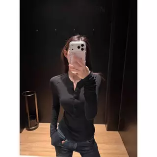 < MOSESQUEEN > เสื้อกันหนาวสไตล์โมเสสมารยาท ทรงเข้ารูปรุ่นพื้นฐานสำหรับผู้หญิง เหมาะสำหรับสวมใส่วันธรรมดาและการเดินทาง #63352