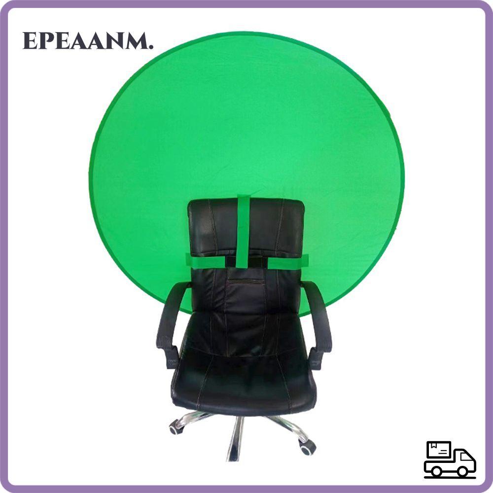 EPEAA ฉากหลังแบบพกพา Chromakey Circular Green Screen