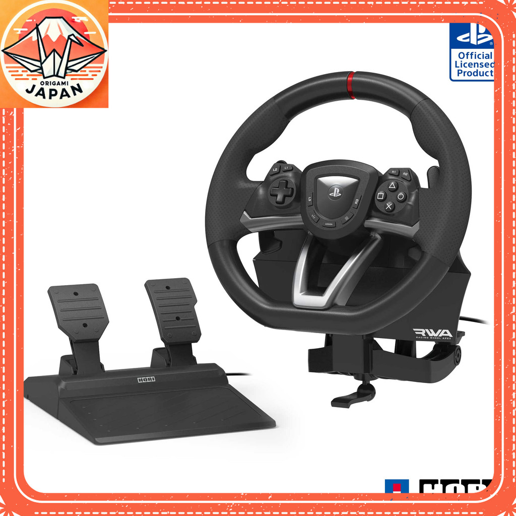 HORI ชุดพวงมาลัย Racing Wheel APEX สำหรับ PlayStation®5, PlayStation®4 และ PC [รองรับ Gran Turismo 7