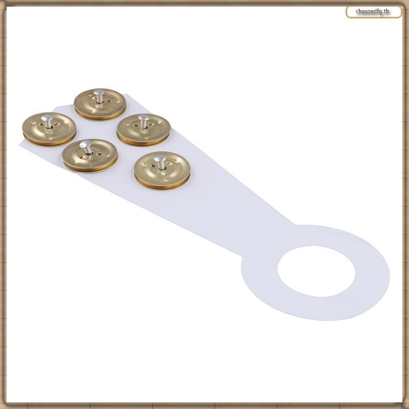 [BAMP] Drum Cymbal Bells Rings Cymbal Bells Accessories Drum Set Cymbal Bells for Drum Cymbal Percus