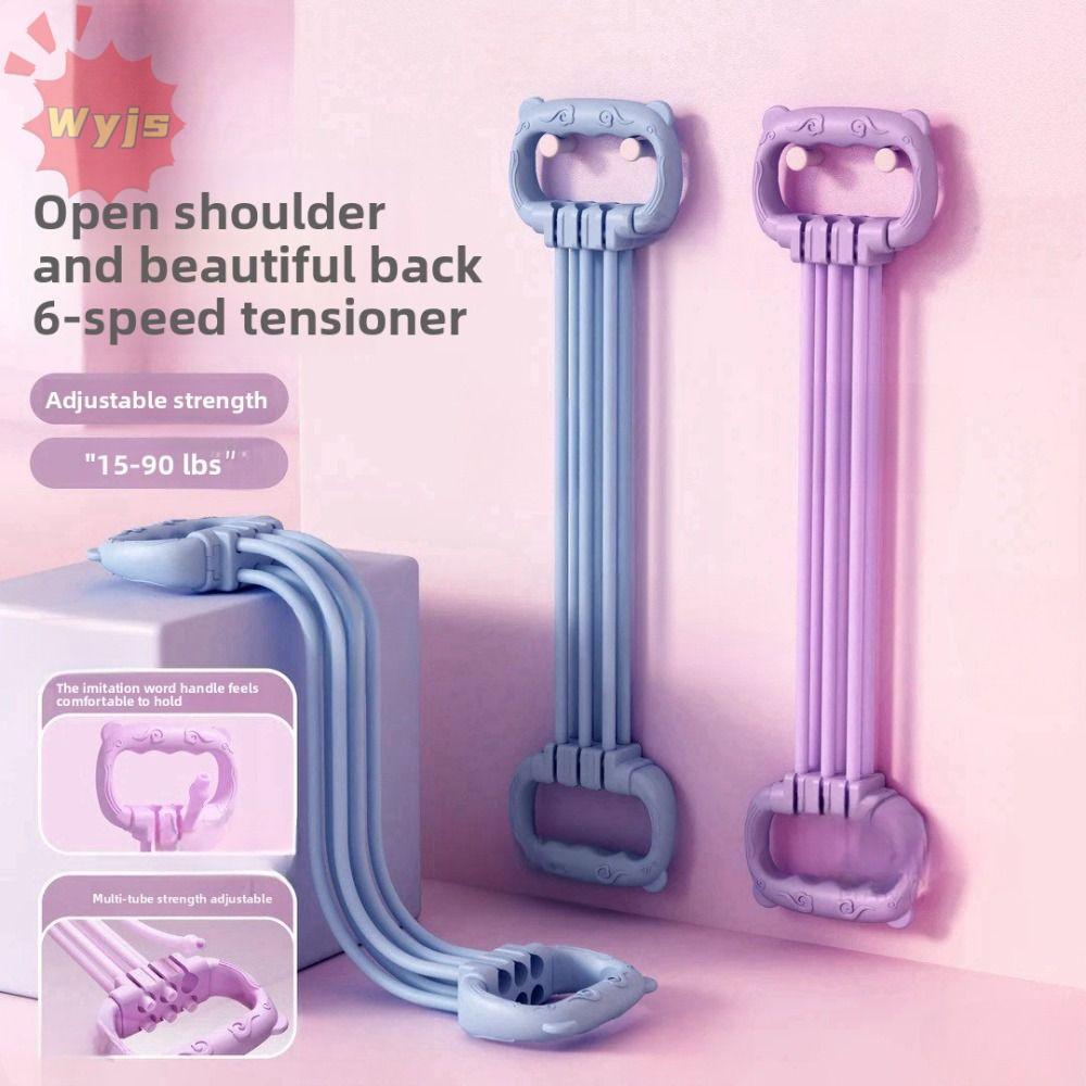 วงต้านทานพกพา 15-90 lbs สำหรับโยคะและบริหารกล้ามเนื้อ