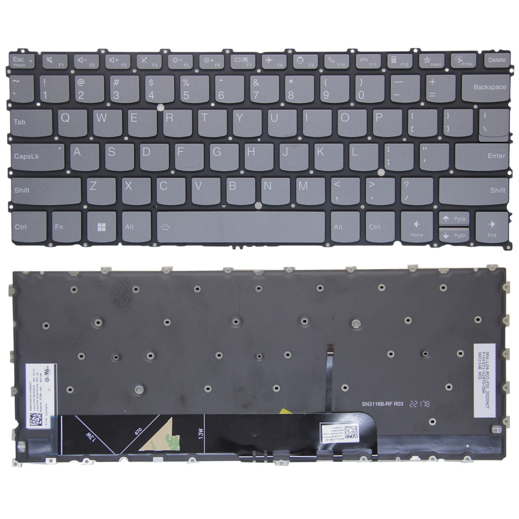 เหมาะสําหรับ Lenovo 13S G4 Plus G3 IAP YOGA6 13ALC7 ABR8 คีย์บอร์ด K3-ACN 2022