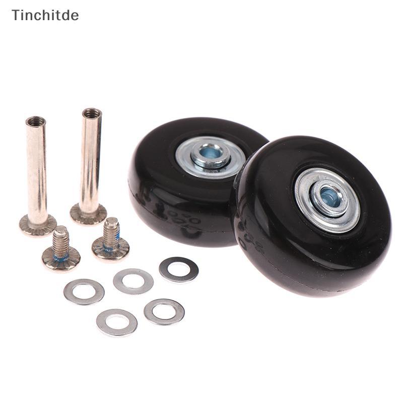 [Tinchitde] กระเป๋าเดินทางกระเป๋าเดินทางล้อเปลี่ยนกระเป๋าเดินทาง OD เพลา 50 มม. Deluxe + สกรู [ที่ต้