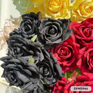 กุหลาบโลลิต้า 9 ก้าน 9 ดอก ช่อสูง 42 cm. หน้าดอก 9 cm.