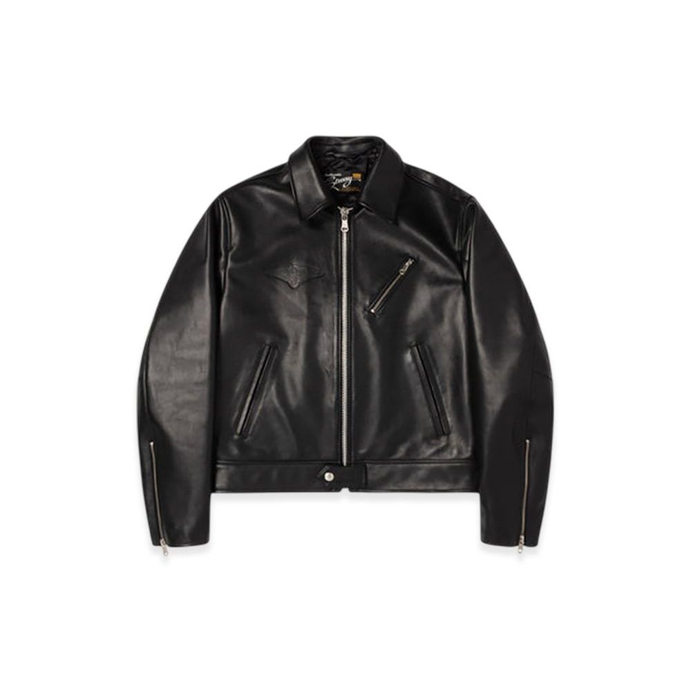 Stussy Biker Jacket Black Unused