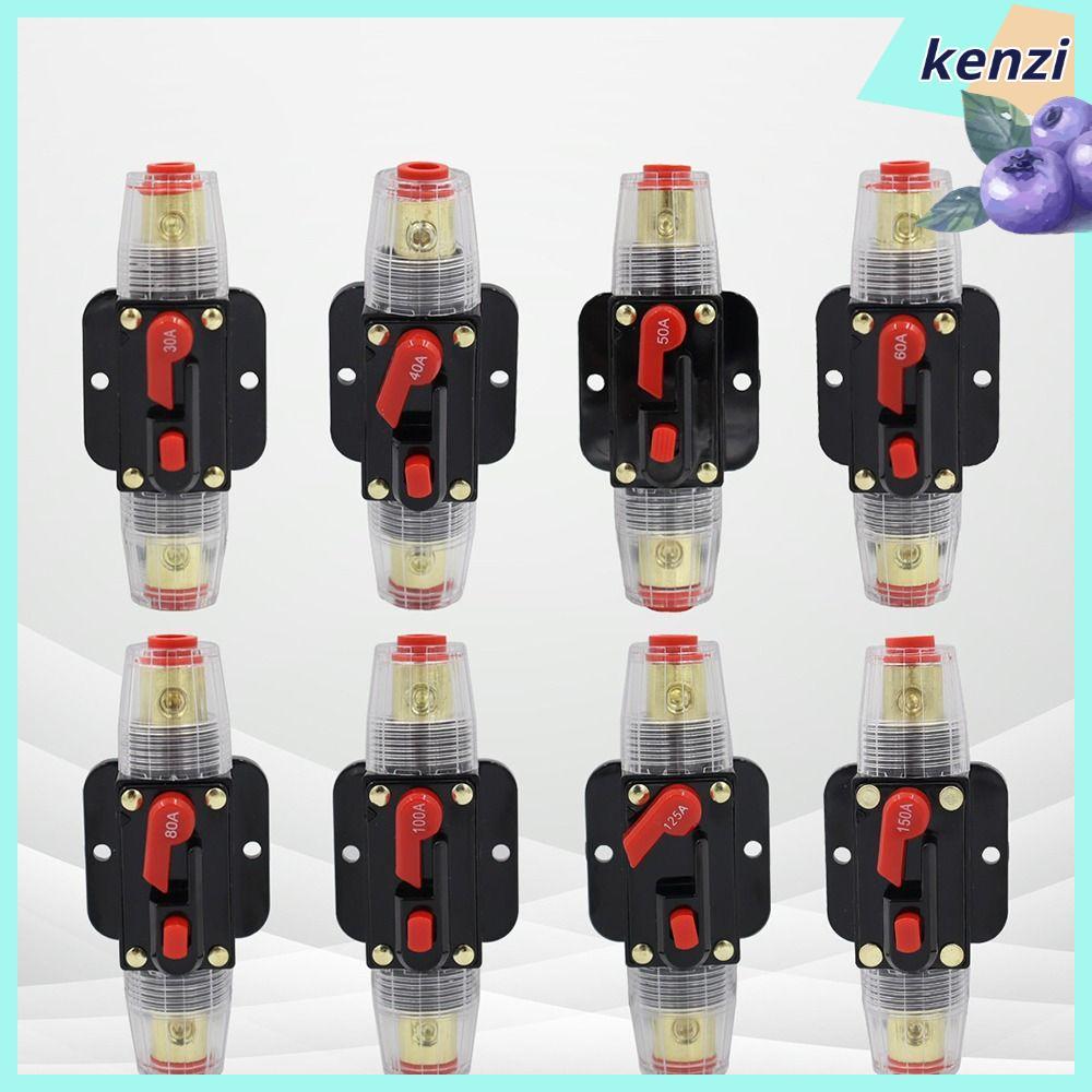 KENZI DC Resettable Circuit Breaker, 60A 50A 40A 30A สําหรับตัวเชื่อมต่อโซลาร์เซลล์ Self Recovery Ci