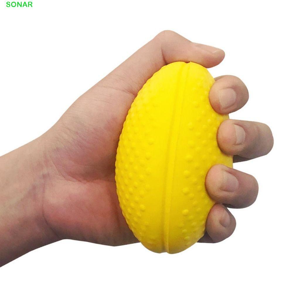 SONAR Hand Exerciser ฟองน้ำยืดหยุ่นสำหรับออกกำลังกล้ามเนื้อมือและอุโมงค์ข้อมือ น้ำหนักเบาที่ไม่มีกลิ่น เพิ่มความแข็งแรงของฝ่ามือ