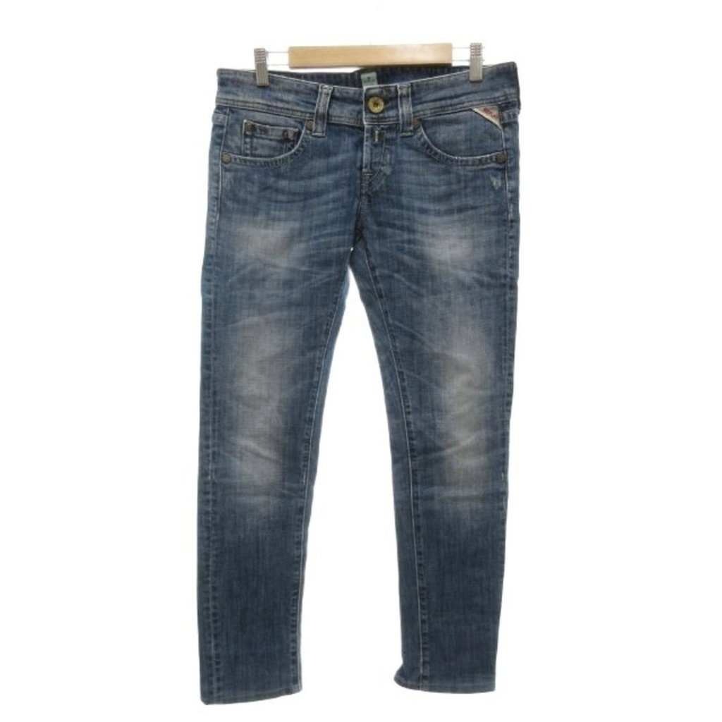 Replay Jeans Pants denim blue Direct from Japan Secondhand