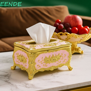 เอเดเดเด ที่วางกล่องกระดาษทิชชู,แสงหรูหราสไตล์ยุโรปผู้ถือผ้า…