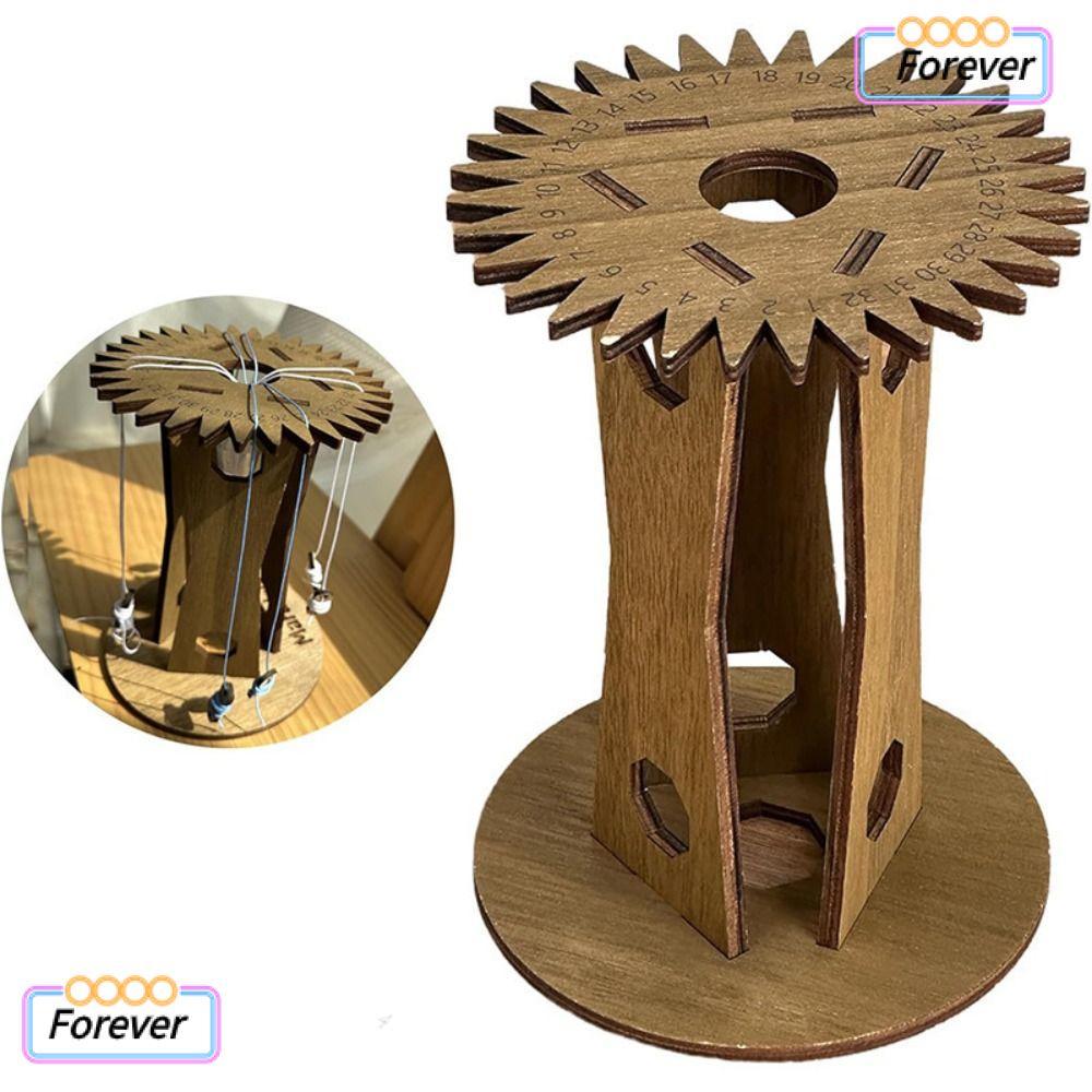 FOREVER Kumihimo Marudai Disk, DIY ไม้มือเชือก Braiding Disk, ของขวัญแนวตั้งสร้อยข้อมือทําด้วยมือแผ่