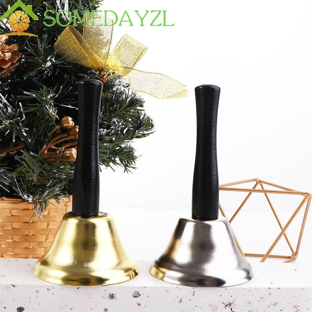 SOMEDAYZL Call Service Santa Claus Home Alarm Metal Loud Dinner Ring